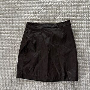 Abercrombie & Fitch Brown Mini Skirt